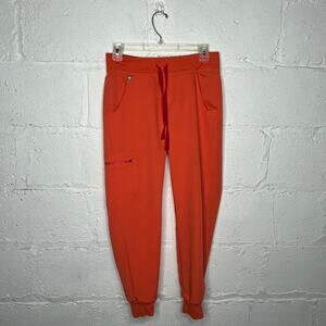 Figs Women's Orange Jogger Pants